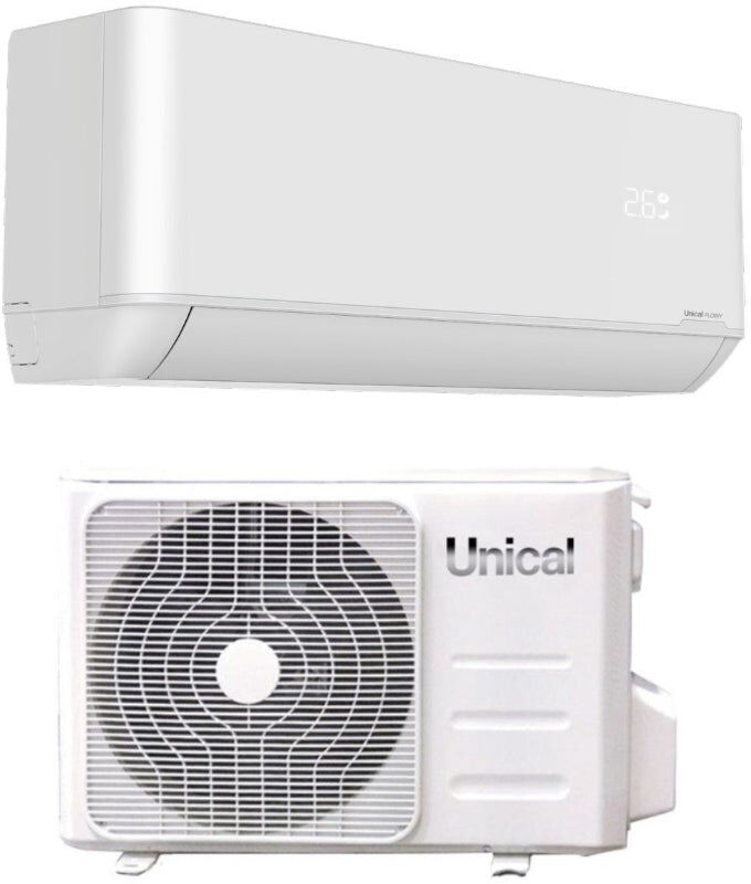 Unical Condizionatore Climatizzatore Monosplit Inverter Serie FLOWY R-32 9000 BTU FLWY 9H Wi-Fi Optional