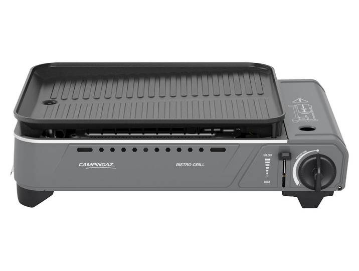 Campingaz Bistro Grill Ensemble de cuisson Gaz Acier inoxydable 2000 W