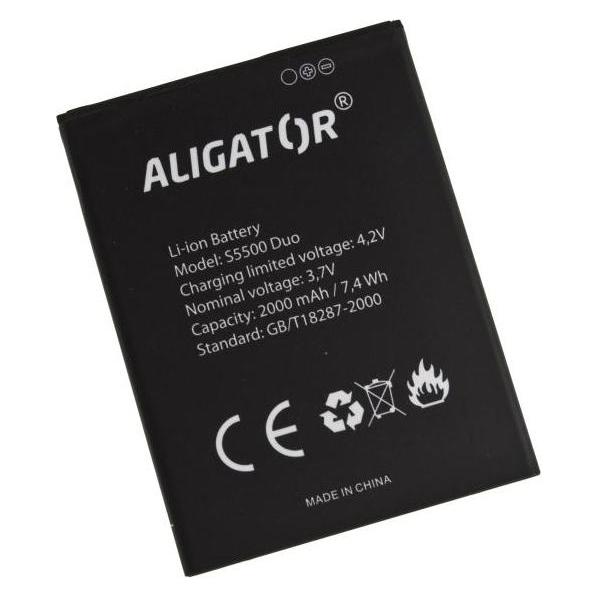 Aligator baterie S5500 Duo, Li-Ion bulk (2000 mAh) (AS5500BAL)