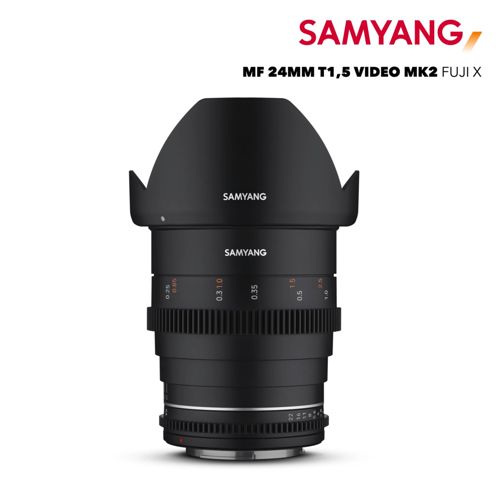 Samyang MF 24mm T1,5 VDSLR MK2 Fuji X