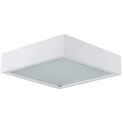 Kanlux eckige Deckenleuchte MERSA weiß 385x385mm