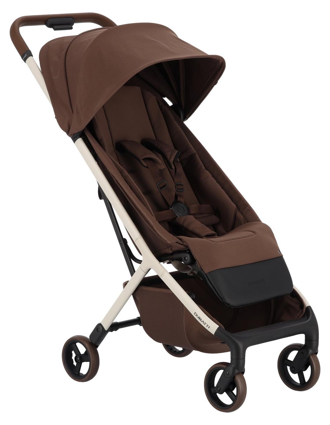 Dubatti Smart E3 Buggy - Chalk/Walnut Brown/Brown Leather