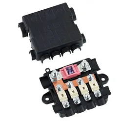 Votronic 2216 Hochlast-Sicherungshalter 5-fach mit Deckel