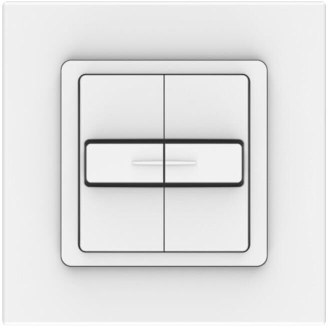 Somfy Interrupteur volet roulant double avec cadre 1800506 (1800506)