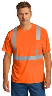 CornerStone CS200 ANSI 107 Class 2 Mesh Top in Safety Orange size 5XL   Polyester