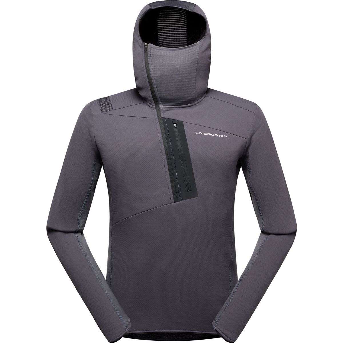 La Sportiva Big Wall Pullover Hoody Men onyx/chalk (G19W04) S ZAMF021G19W04S