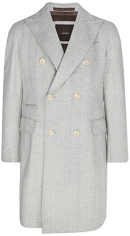 WINDSOR Wollmantel  hellgrau   56 56
