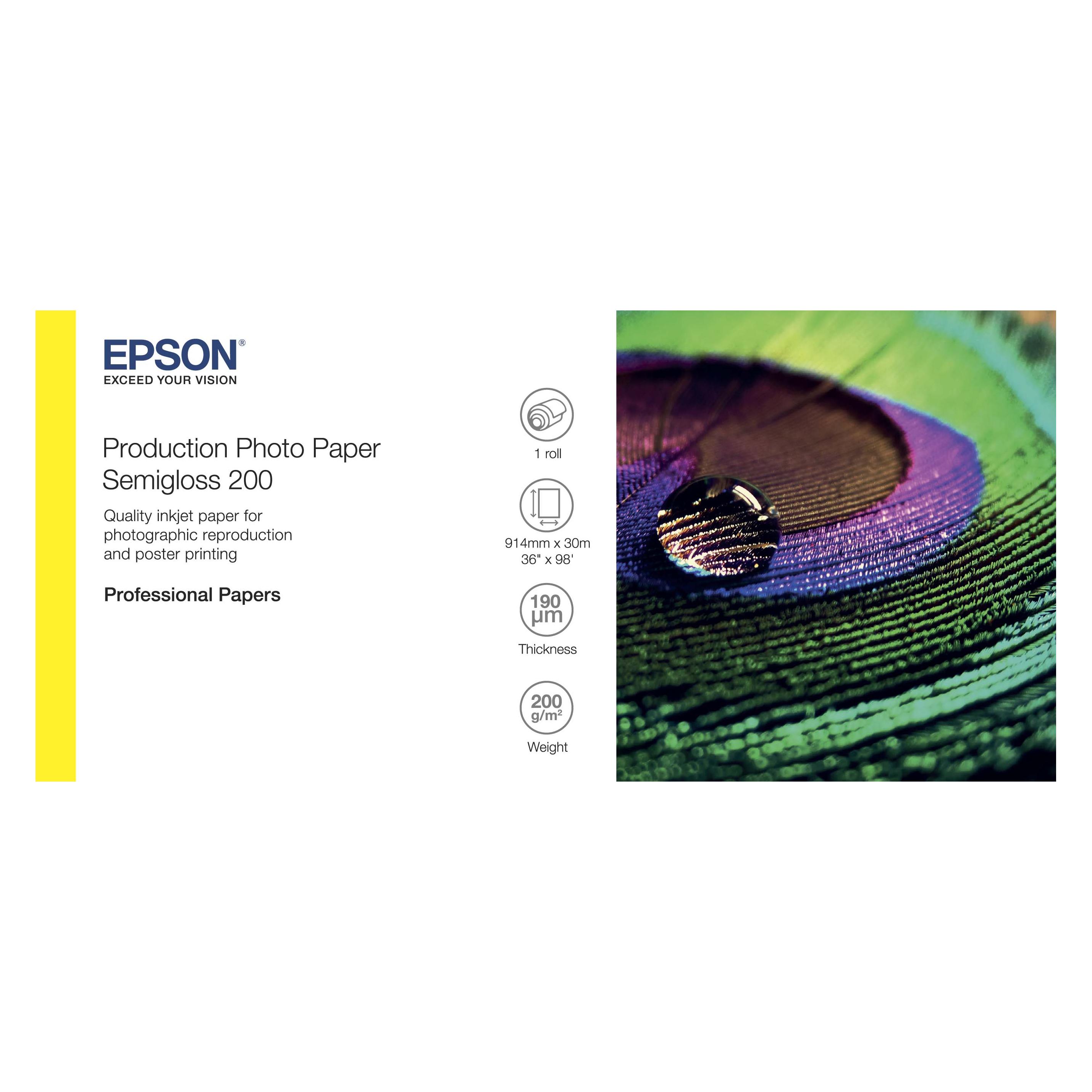 Epson Paper/Photo Paper Semigloss 200 (200 g/m², 91.4 cm x 30.5 m) (C13S450377)