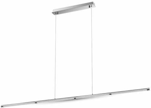 V-Tac Vt-7036 Lampadario Led 36w Pendente Cromato 182cm Bianco Naturale 4000k - Sku 3892