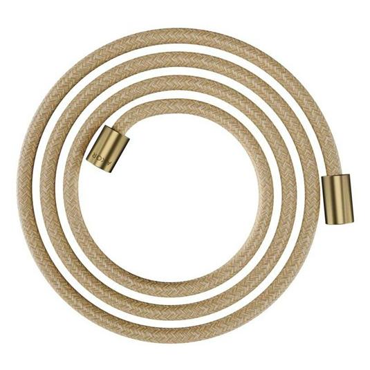 hansgrohe AXOR ShowerSolutions Textilbrauseschlauch, 2000mm, beidseitig zylindrische Mutter, 28291 (200 cm) (28291950)