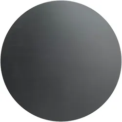 Feros HPL Tischplatte Schwarz Ø70 cm