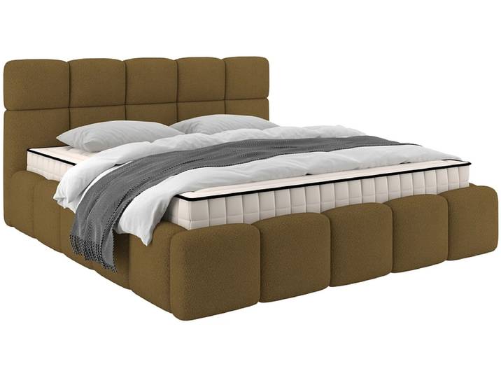 Kastenbett CLOUDY 180x200cm ocker