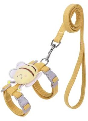 Inspire Essentials Comfort Fit Cat Harness And Leash Set For Small Pets yellow m