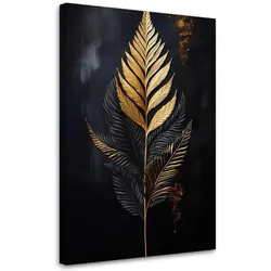 WANDBILD blattgoldfarn