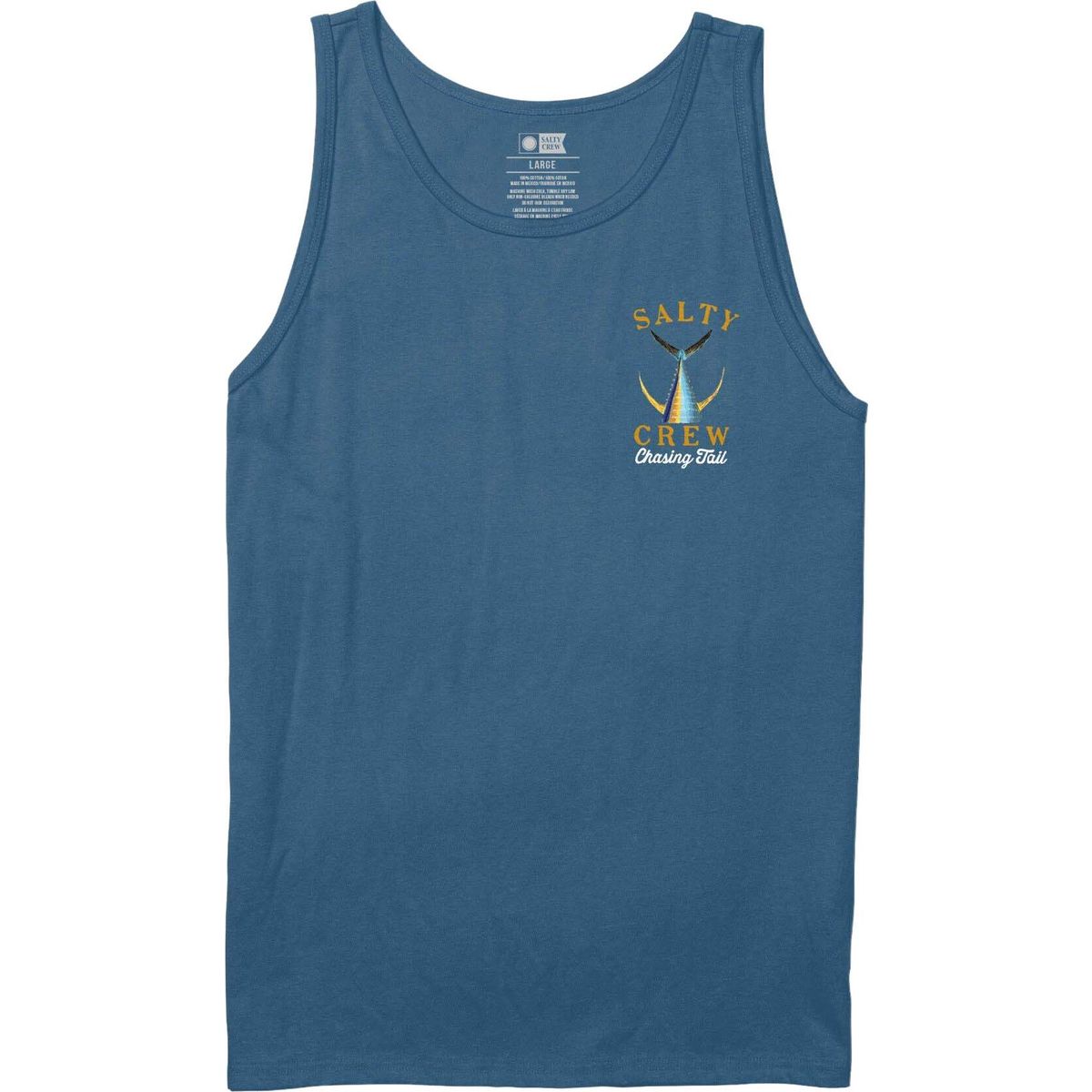 Salty Crew Tailed Tank cast blue (CSTB) S 20635013-CSTB-S