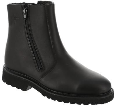 "Fin & Feather Men's 7"" Twin-Zip - 10.5 Black Boot D"
