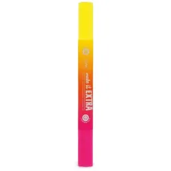 Legami Doppelseitiger Jumbo-Textmarker mit Duft - gelb & pink