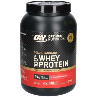 Optimum Nutrition 100% Whey Gold Standard Delicious Strawberry 780 g Puder