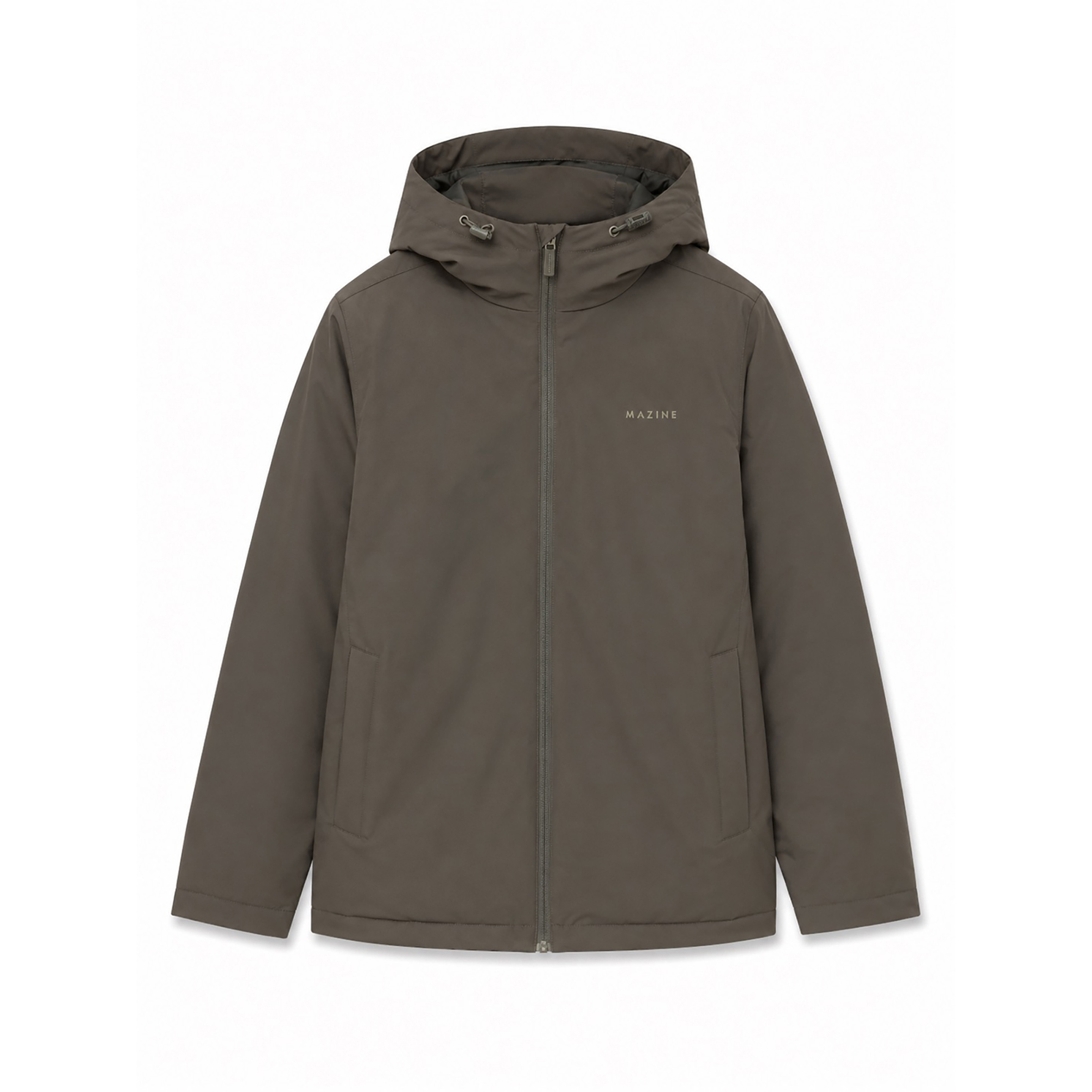 Mazine Padded Herren Kunstfaserjacke grau Größe S Lifestyle Wasserabweisend