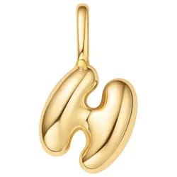 ANIA HAIE - NECKLACE CHARM - Letter H - gold