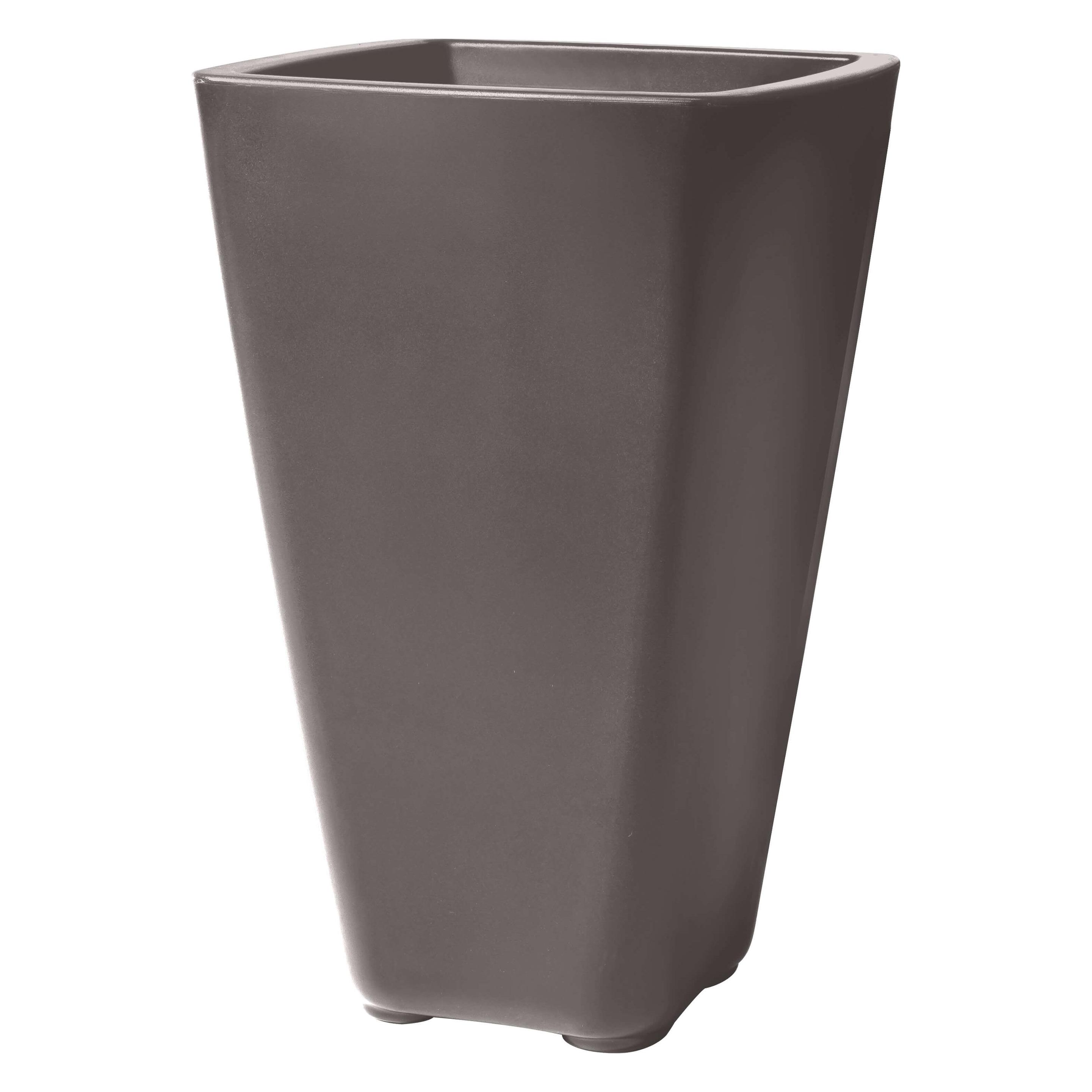 Step2 Bridgeview Pflanzkübel Gross - Dunkel Zeder (42.80 x 42.80 x 66 cm) (43034122)
