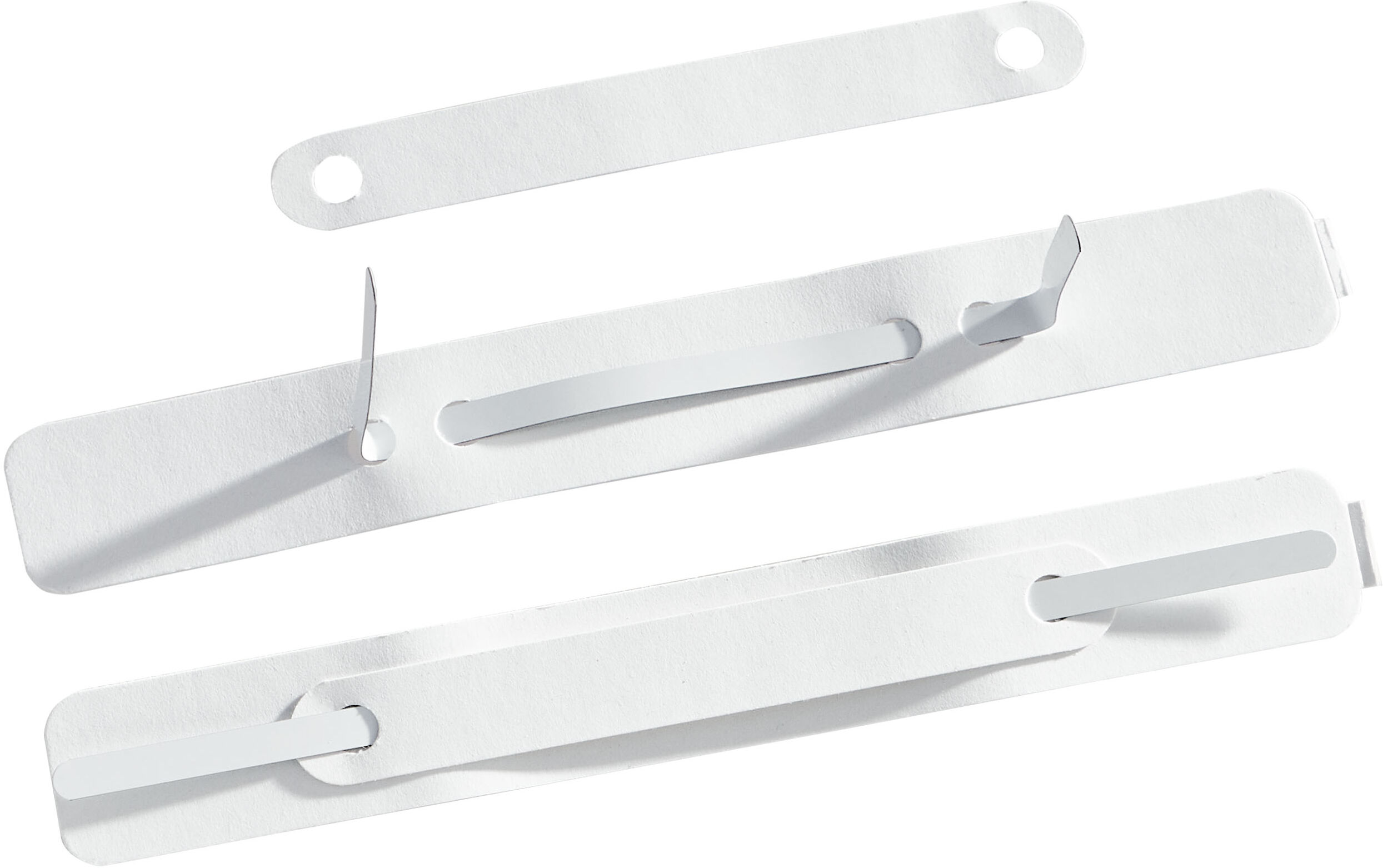 SPRINTIS 1000 Unités - Mécanismes de reliure en carton, autocollants, blancs, 150 x 20 mm, Karton