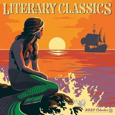 Literary Classics 12 X 12 Wall Calendar