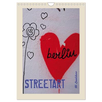 Berlin Love Streetart (Wandkalender 2026 DIN A4 hoch), CALVENDO Monatskalender