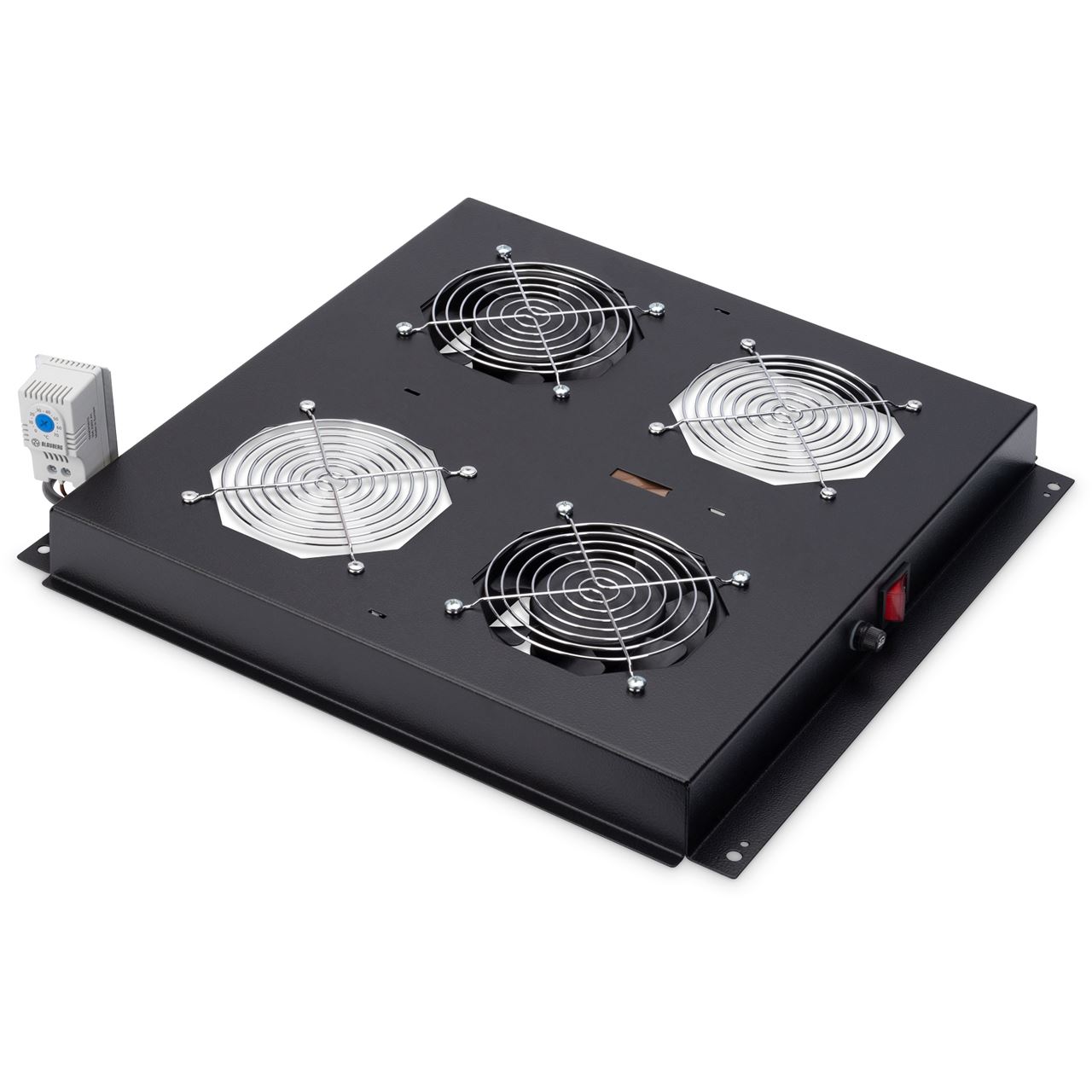 Digitus Professional Dachlüftereinheit 19" Unique/Dynamic 2 Lüfter schwarz