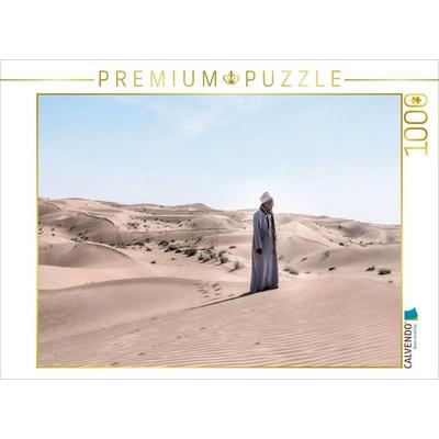 CALVENDO Puzzle Wahiba Wüste | 1000 Teile Lege-Größe 64 × 48 cm Foto-Puzzle für glückliche Stunden