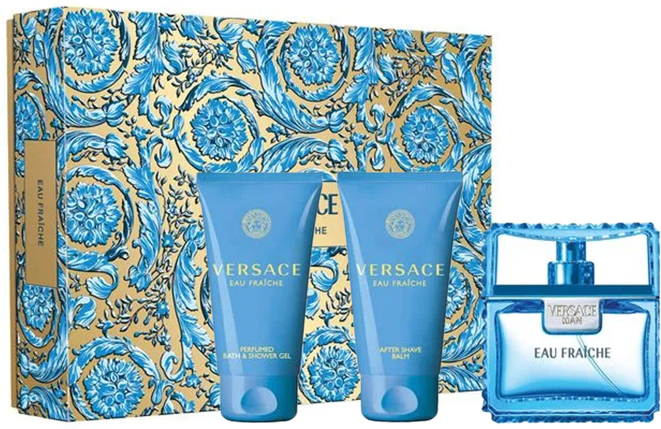 Versace Man Eau Fraiche 50ml Eau De Toilette Gift Set