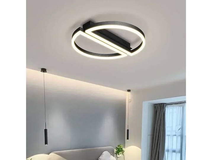 Plafond moderne à LEDs lumière design créatif lustre salon salle à manger chambre décoration intérieure luminaires