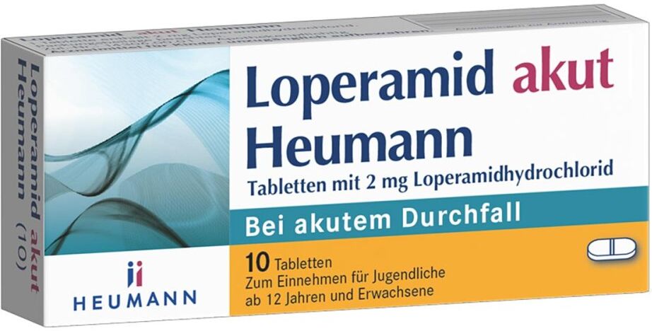 Loperamid Heumann Loperamid akut Heumann 10stk