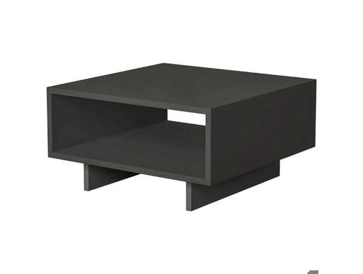 Table basse en aggloméré anthracite Hola