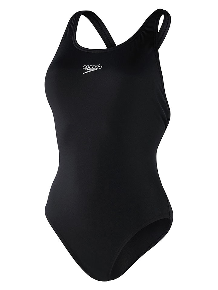 Speedo Badeanzug "Power" in Schwarz - 42