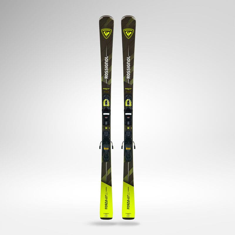 Rossignol FORZA 40" CA + XP11 GW Sportcarver Ski Fortgeschrittene 26/27 schwarz/gelb 157