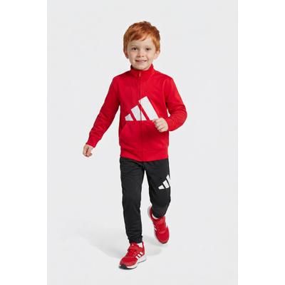 Trainingsanzug ADIDAS SPORTSWEAR "ESSENTIALS CLIMACOOL KIDS", Jungen, Gr. 164, rot (purrub, weiß), Obermaterial: 100% Polyester, Sportanzüge Trainingsanzug, Trainingsanzug für Kinder, zweiteilig, sportlicher Stil