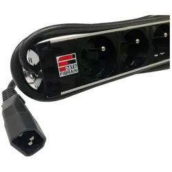 OEM 19" Power Distribution Unit 9x 230V, IEC320 C14 1U M6 3m, USV Zubehör