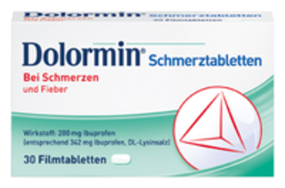 Kenvue Germany GmbH (OTC) DOLORMIN Filmtabletten 30 St 04590228