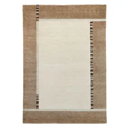 Natur Pur Gabbehteppich Heaven 200 x 250 cm Schurwolle Beige