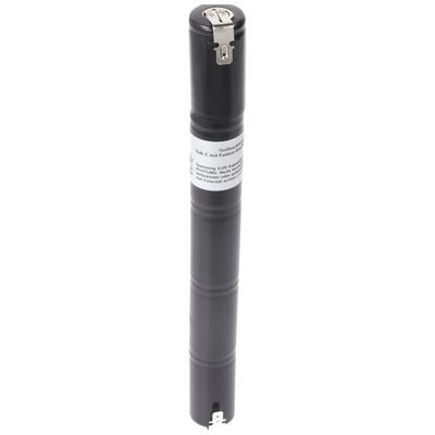 AccuCell Notleuchtenakku NiMH 6V 1800mAh L1x5 Sub-C mit Faston-Anschluss passend für Zumtobel 04821260