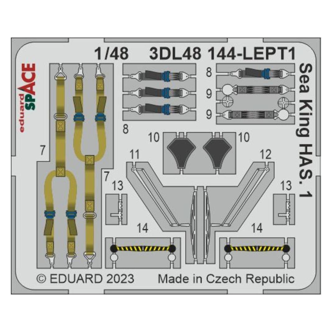 Eduard Sea King HAS.1 SPACE 1/48 AIRFIX (3DL48144)