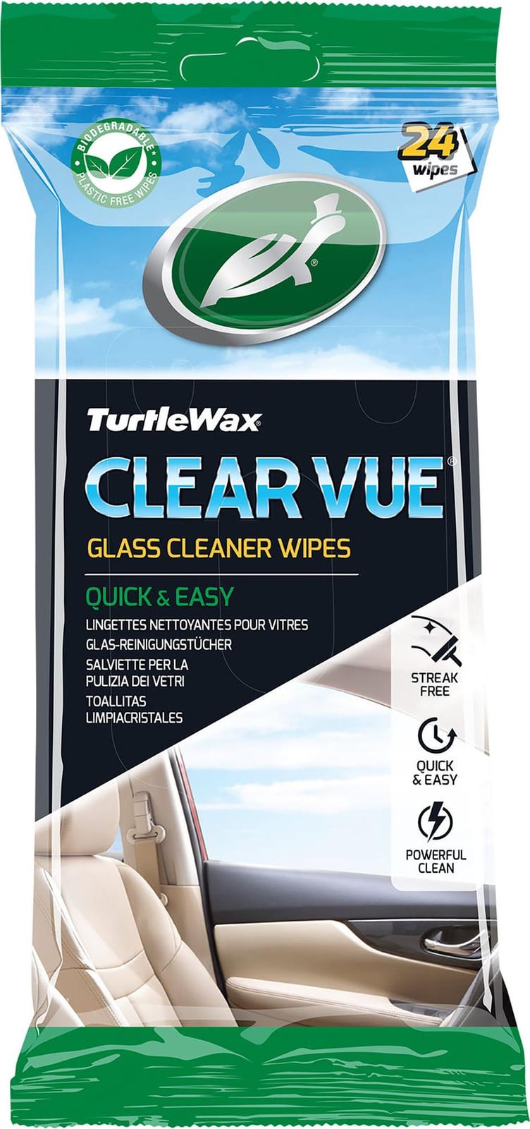 Turtle Wax Ruitenreinigingsdoekjes