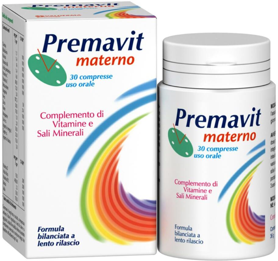 Valderma Premavit Materno, 30 Compresse