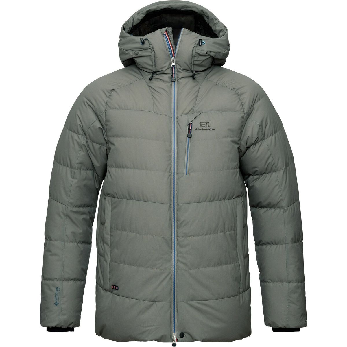 Elevenate Men Combin Down Jacket gray green (002) S 123-21002003