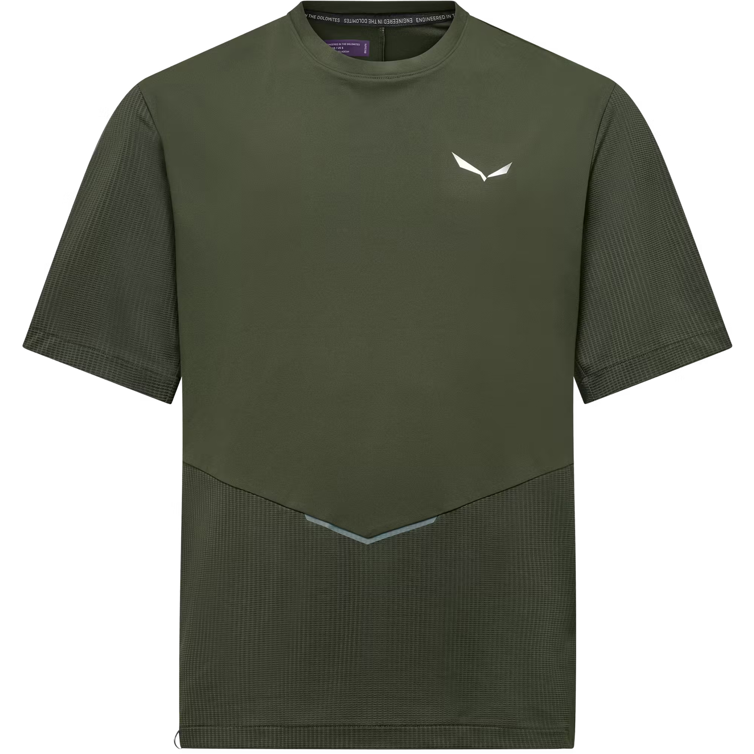 Salewa Pedroc Dry Hyb Herren Laufshirts oliv Größe S Trekking Schnell trocknend