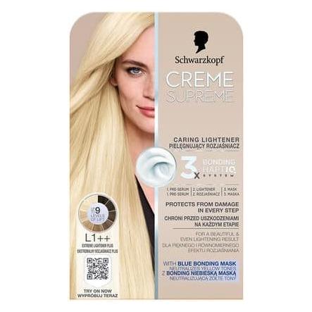 Palette Schwarzkopf Creme Supreme Hair Color Shade Lightener L1 (L1) (64423617)