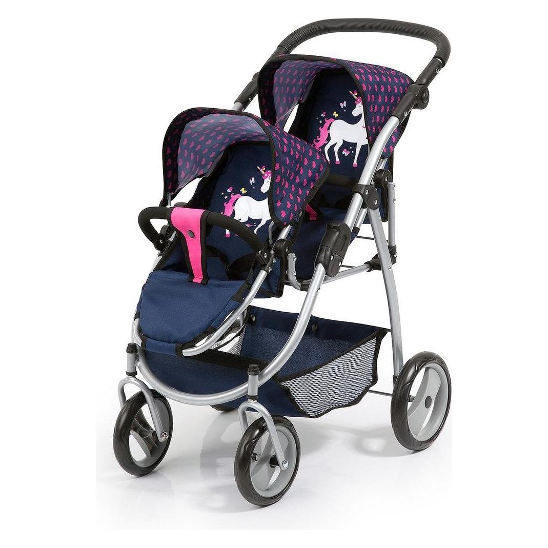 Bayer Twin Pram Navy (26554AA)