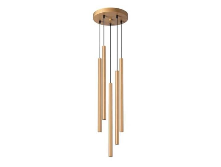 Sollux Pastelo Plafonnier suspendu cluster moderne doré 5x G9