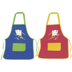4x Brunnen, Mal Zubehör, unisex Kinder-Malschürze 50 x 75 cm 1 St.